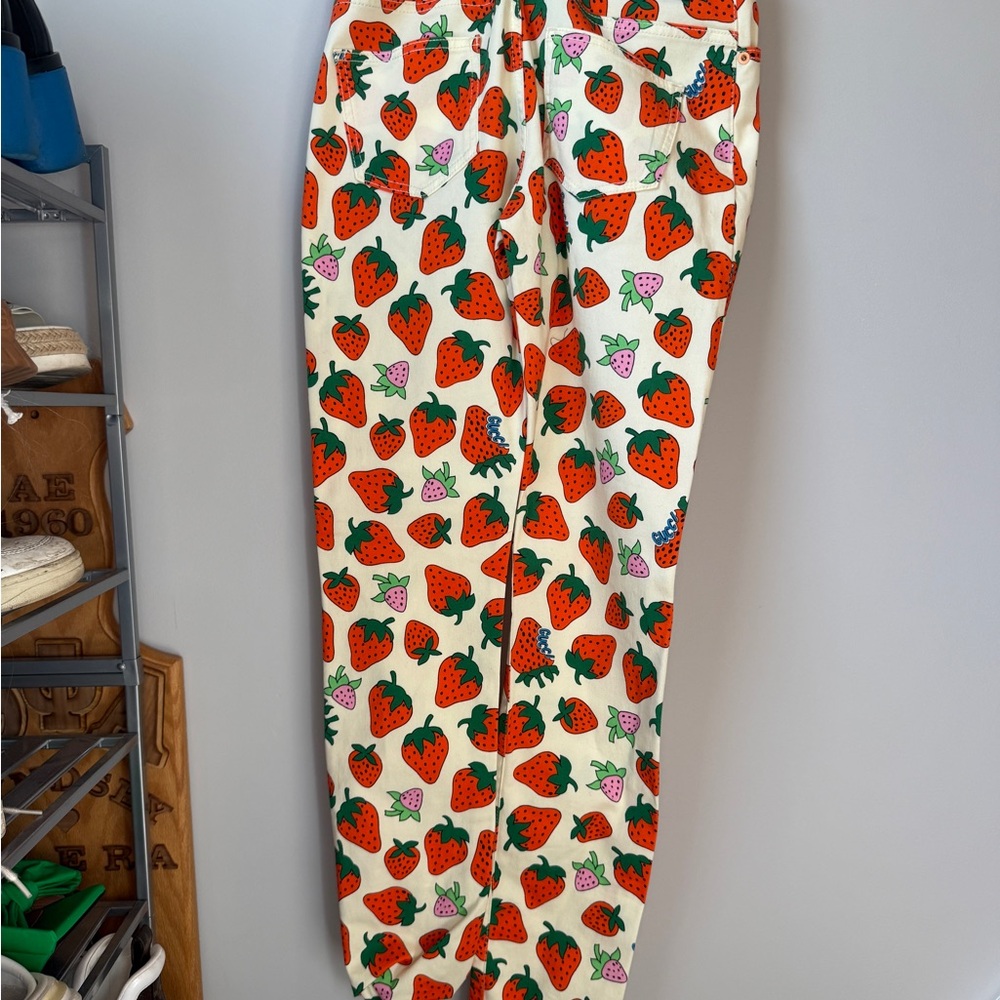 Gucci Women’s Strawberry Print Pants